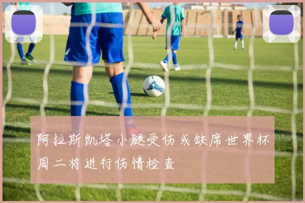 阿拉斯凯塔小腿受伤或缺席世界杯周二将进行伤情检查