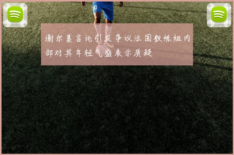 谢尔基言论引发争议法国教练组内部对其年轻气盛表示质疑
