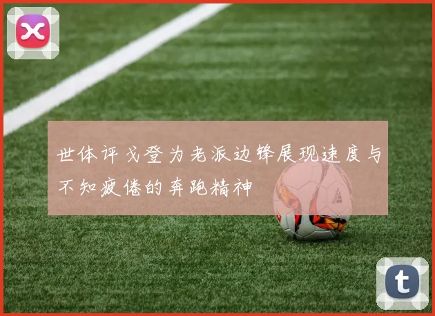世体评戈登为老派边锋展现速度与不知疲倦的奔跑精神